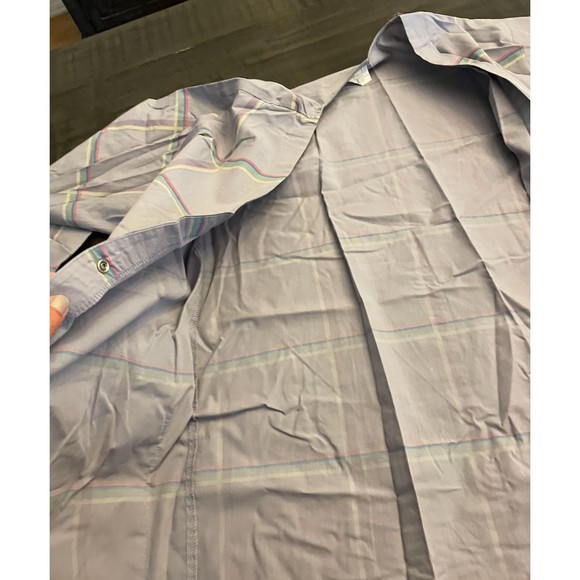 Vintage Scrub Jacket - Ribbed Sleeves-Snap Front- Sz S - Picture 5 of 8